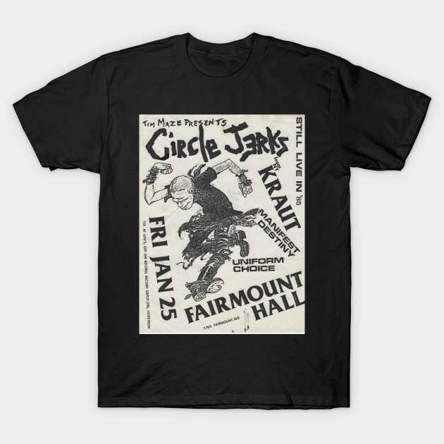 Circle The Jerks T-Shirt by Radio_poodle